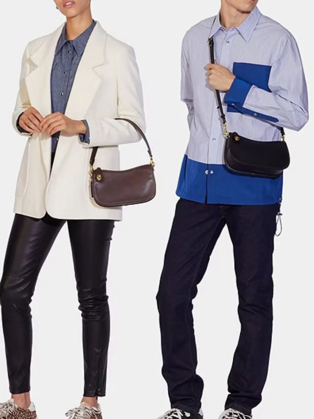 COACH, the Original Glove Tanned Leather Swinger Shoulder Bag
